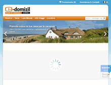 Tablet Screenshot of e-domizil.it