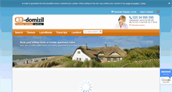 Desktop Screenshot of e-domizil.com