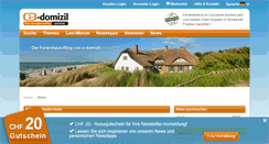 Desktop Screenshot of blog.e-domizil.ch